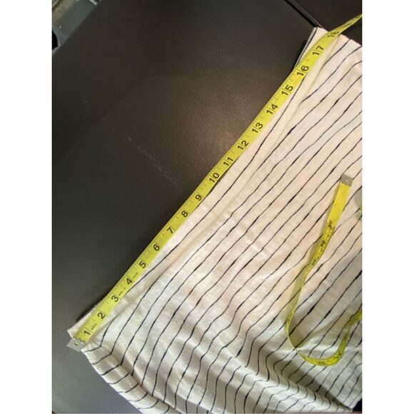 CATO • White Stripe Faux Wrap Maxi Skirt • Ladies Plus Size 18/20W - Picture 7 of 12